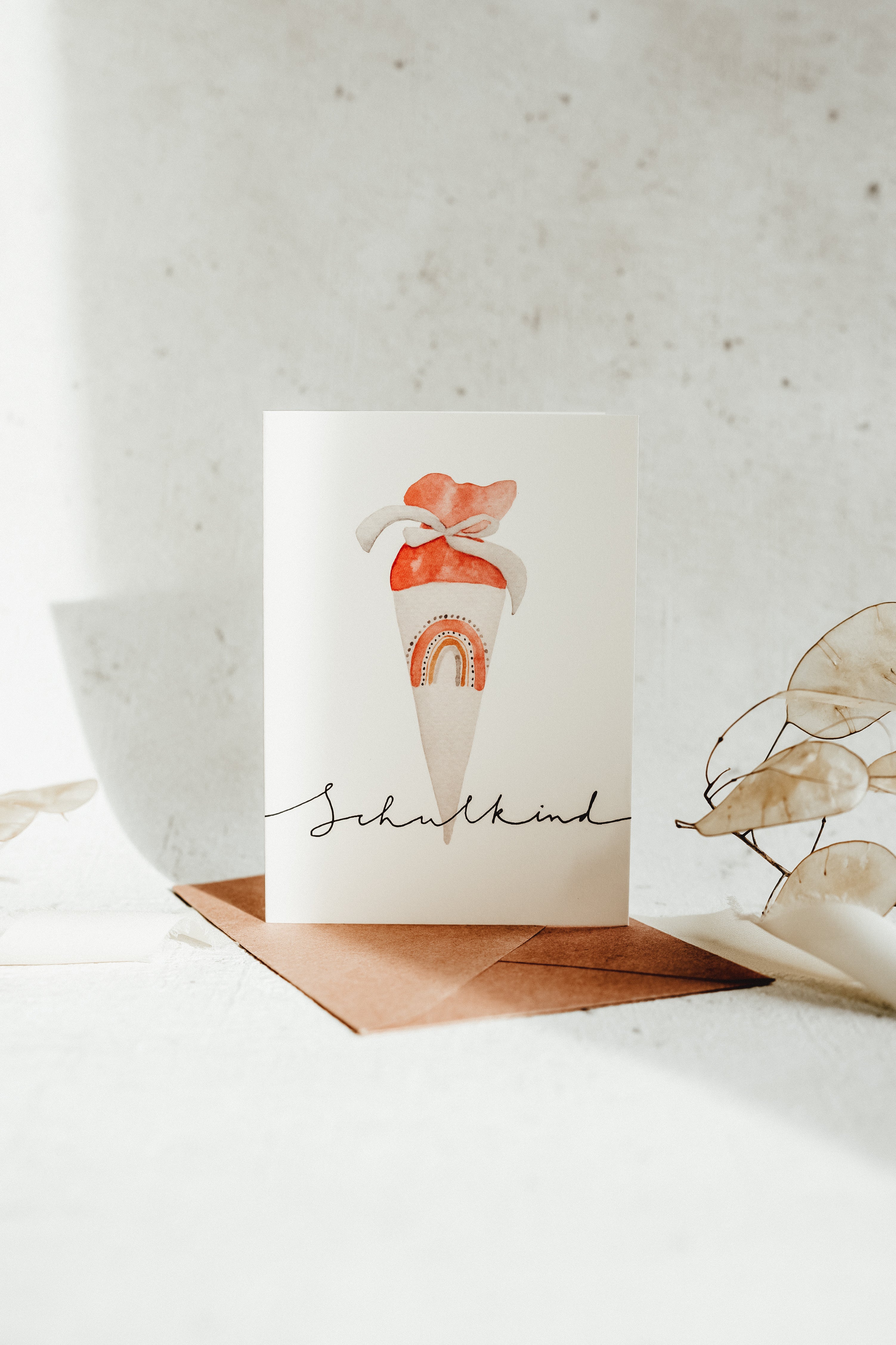 Schulkind | Klappkarte | Linda Mundo