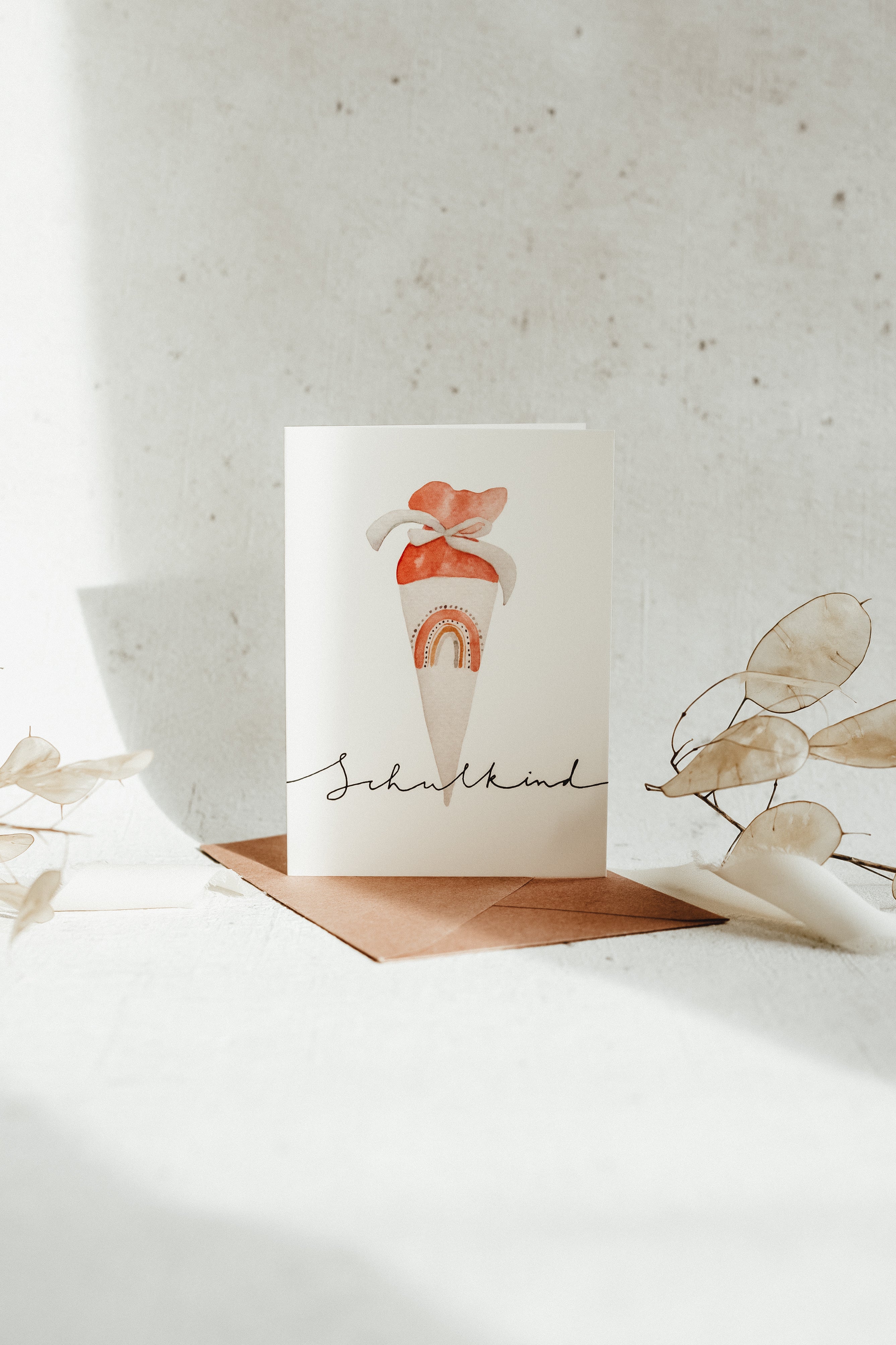 Schulkind | Klappkarte | Linda Mundo