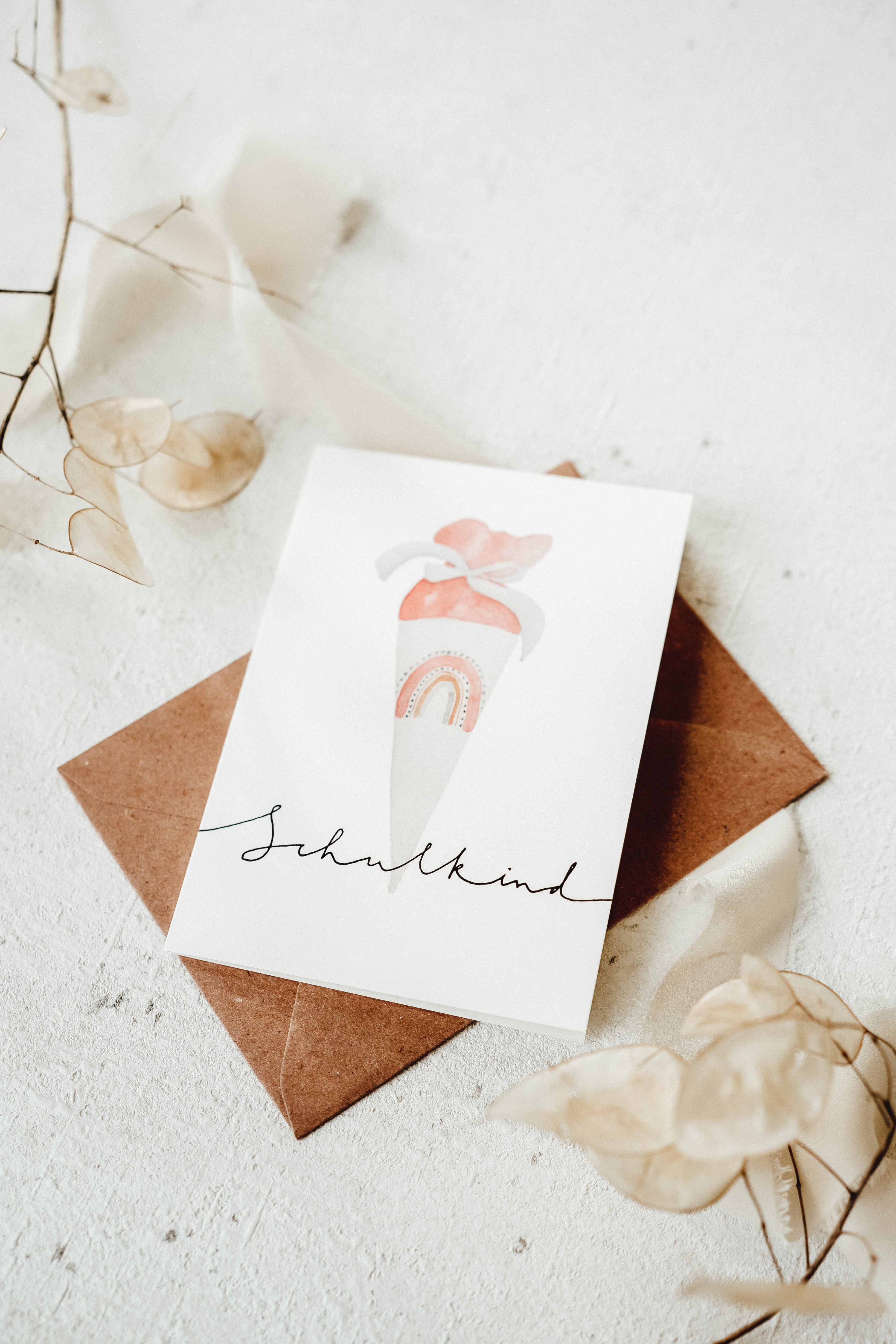 Schulkind | Klappkarte | Linda Mundo