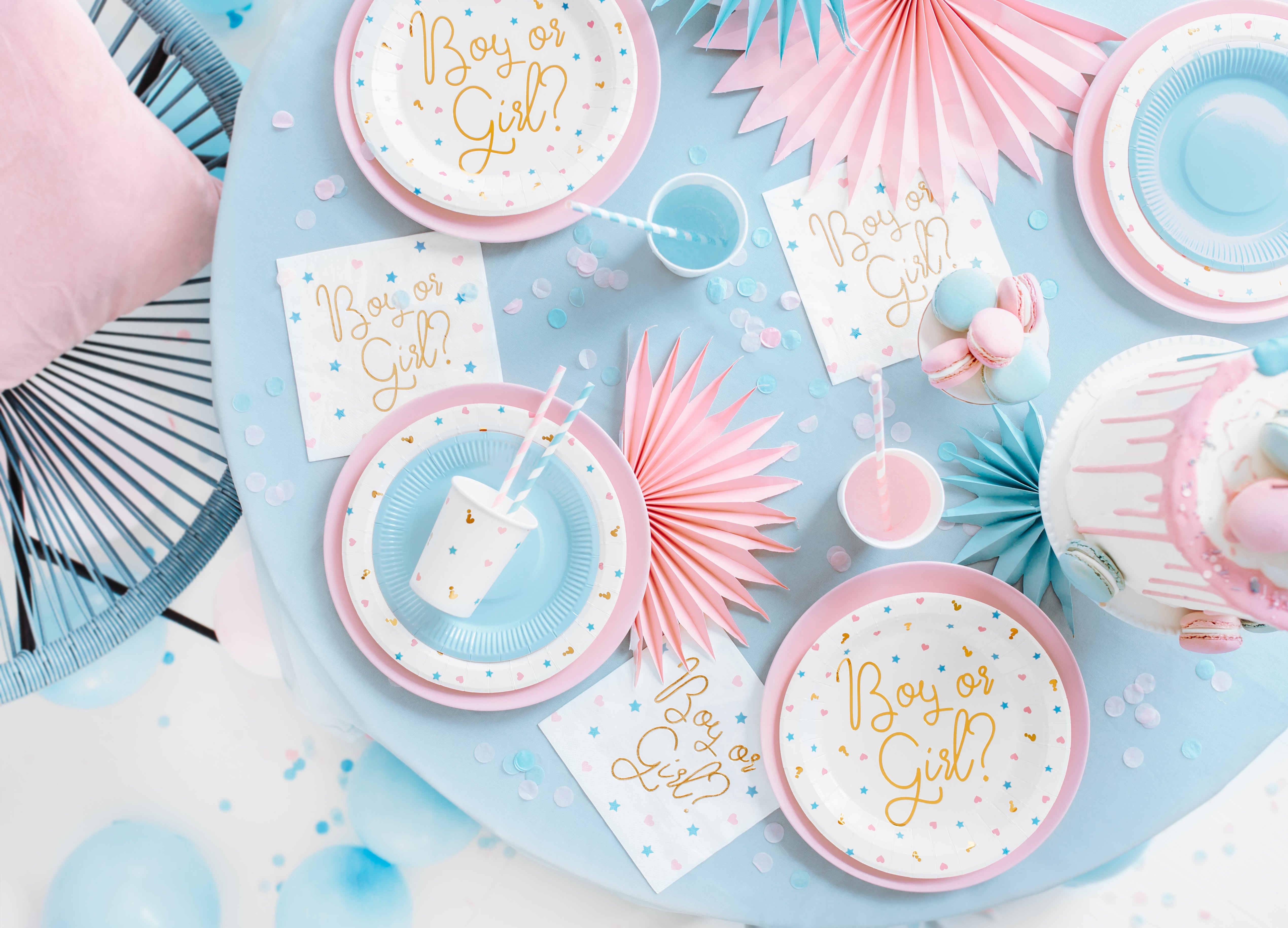 Servietten | Boy or Girl | Genderparty