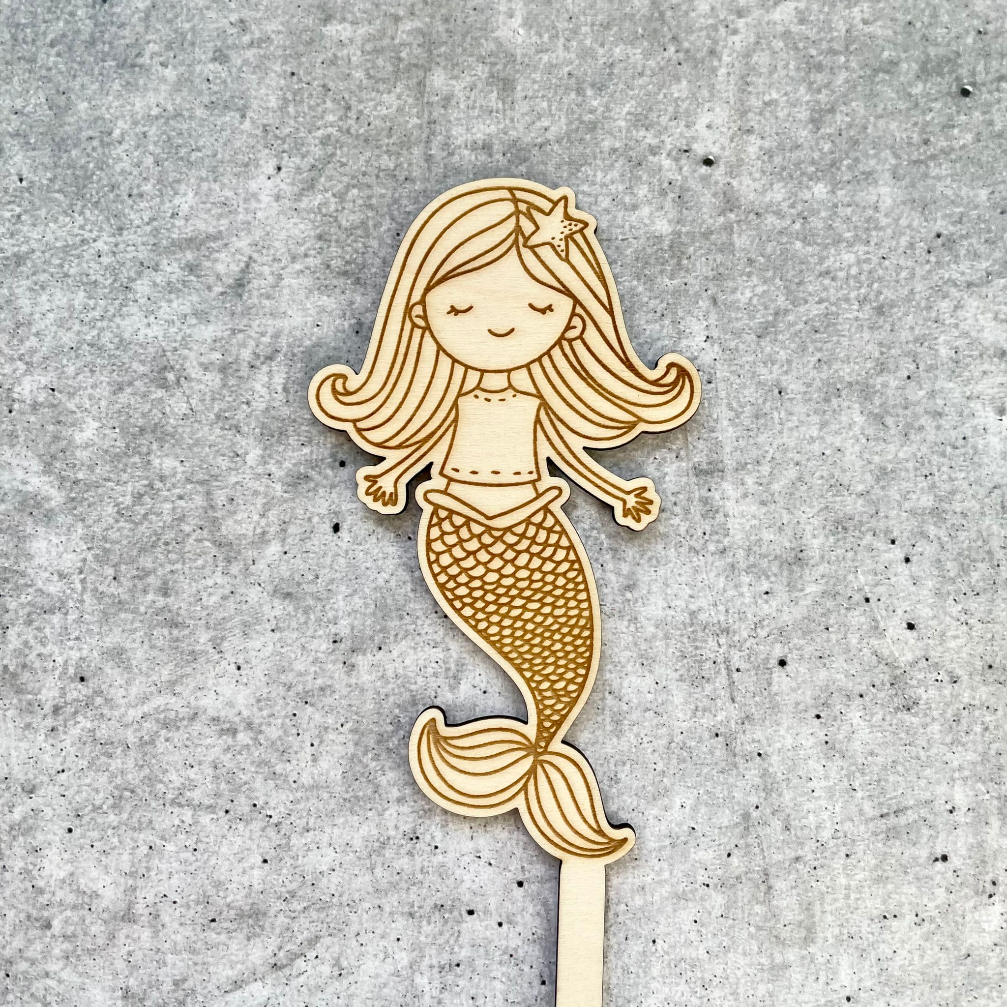 Caketopper Unterwasserwelt | Meerjungfrau |