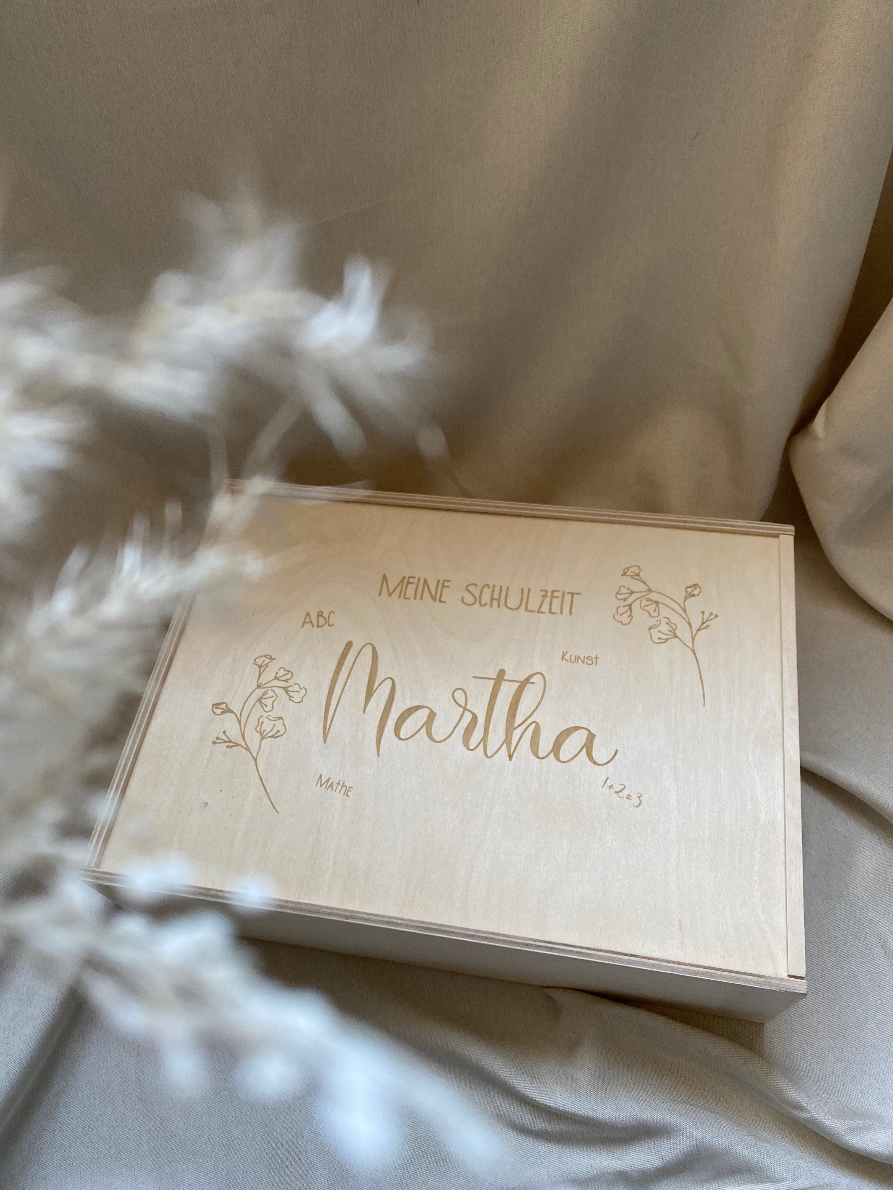 Erinnerungskiste Einschulung | Schulzeit |