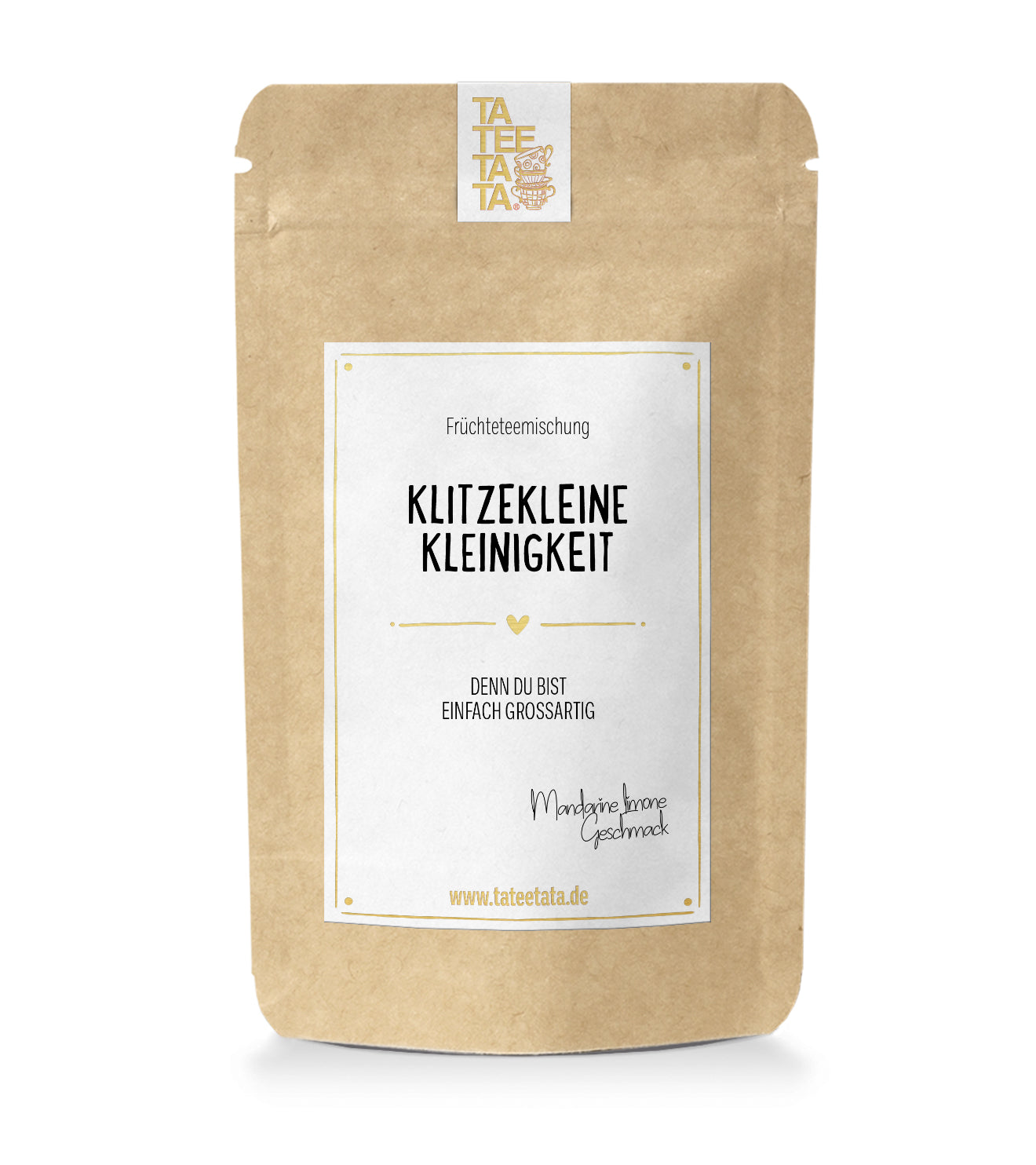 Klitzekleine Kleinigkeit | Früchtetee-Mischung | Mandarine Limone