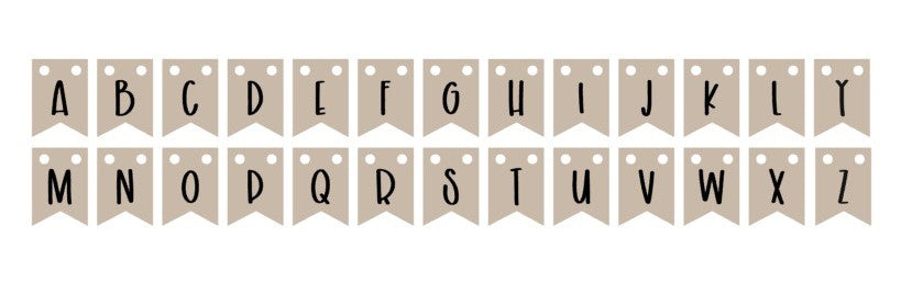 Caketopper Miniwimpel