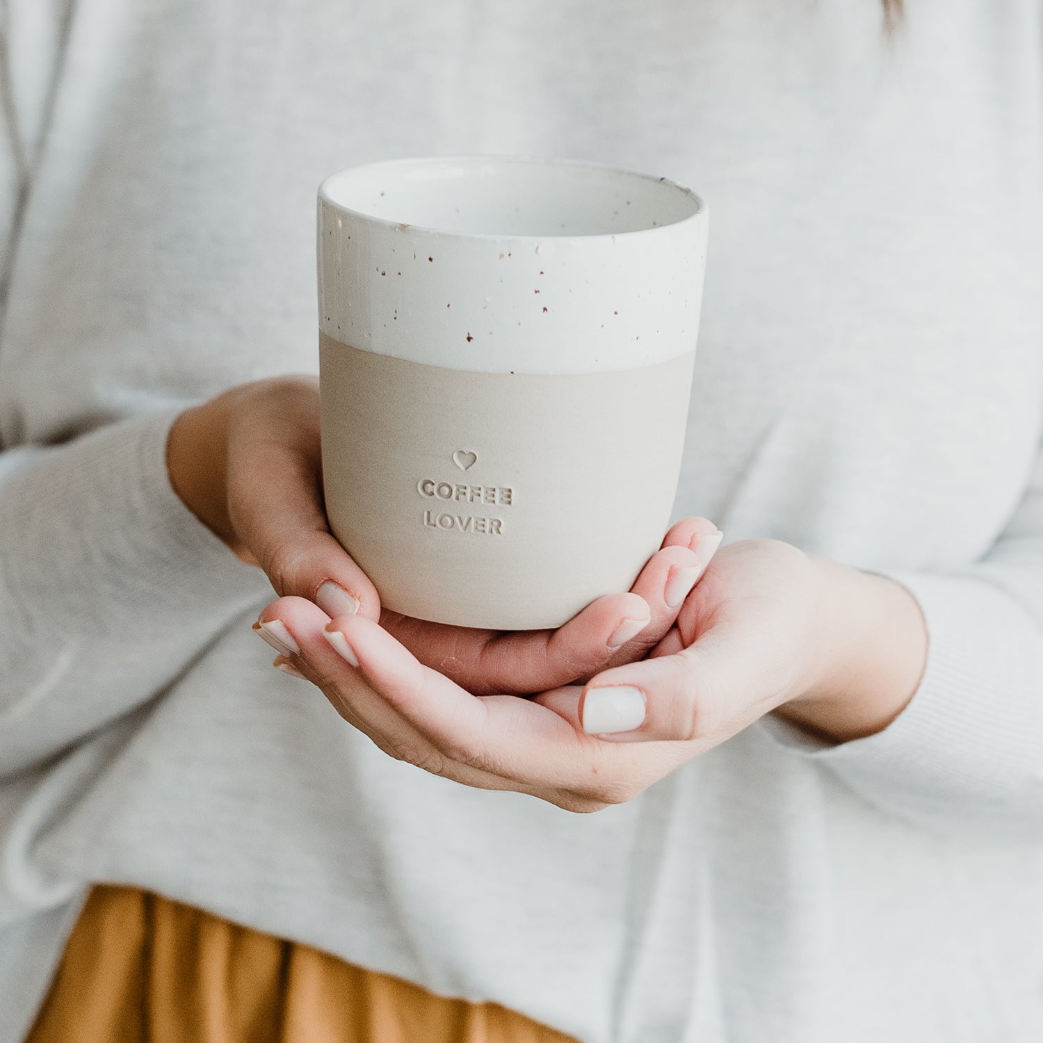 Coffee Lover Eulenschnitt Becher