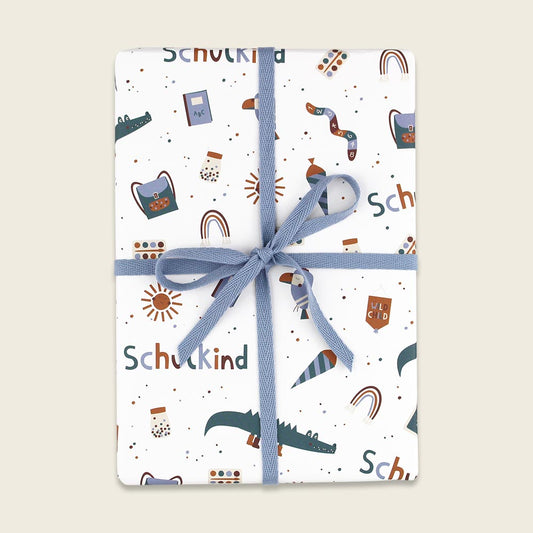Geschenkpapier "Schulkind" Adventure | Ava&Yves