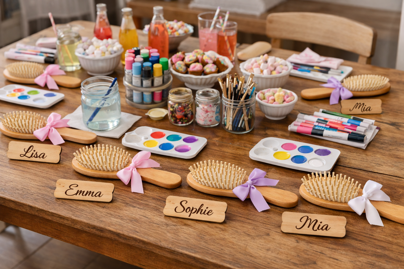 Dein Unikat: Bambus-Haarbürsten-Workshop mit personalisierter Namensgravur