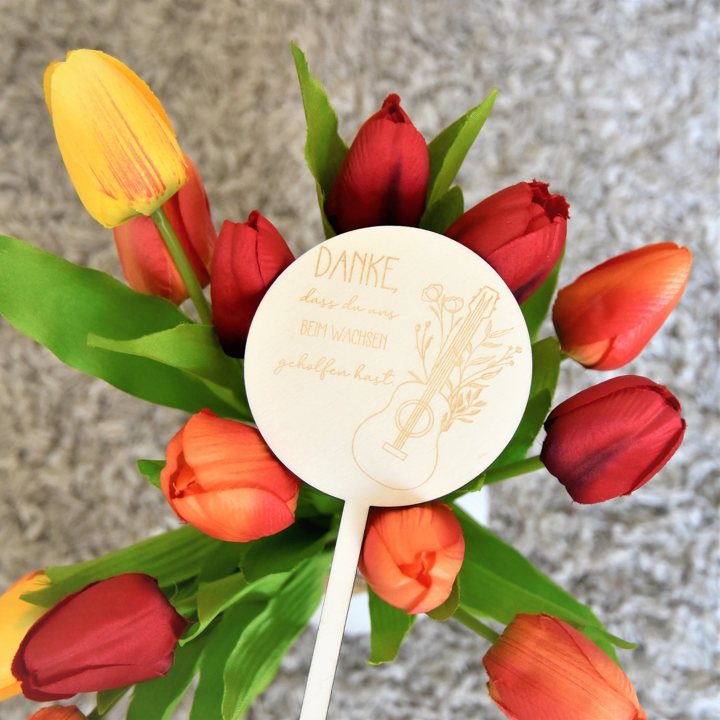 Blumenstecker | Abschiedsgeschenk Kindergarten | Geschenk Erzieher