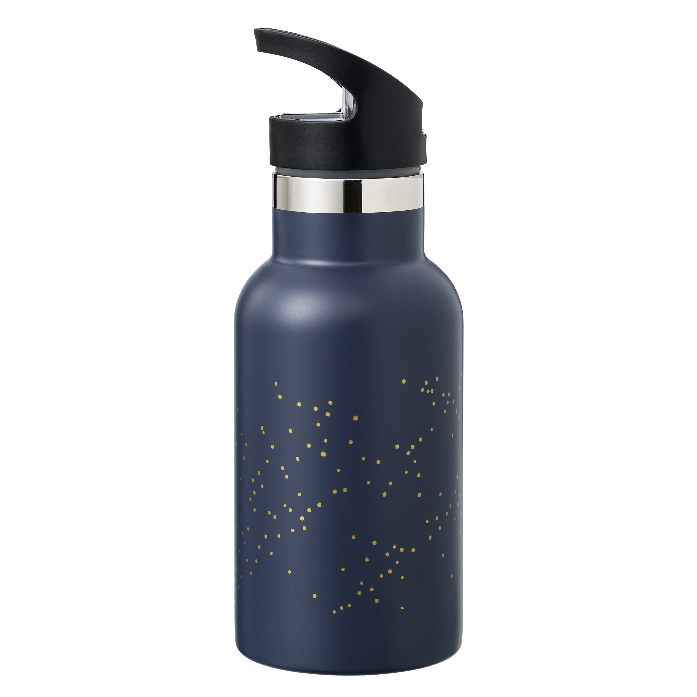 Trinkflasche 350 ml | Indigo dots | Personalisieren möglich | zur Einschulung