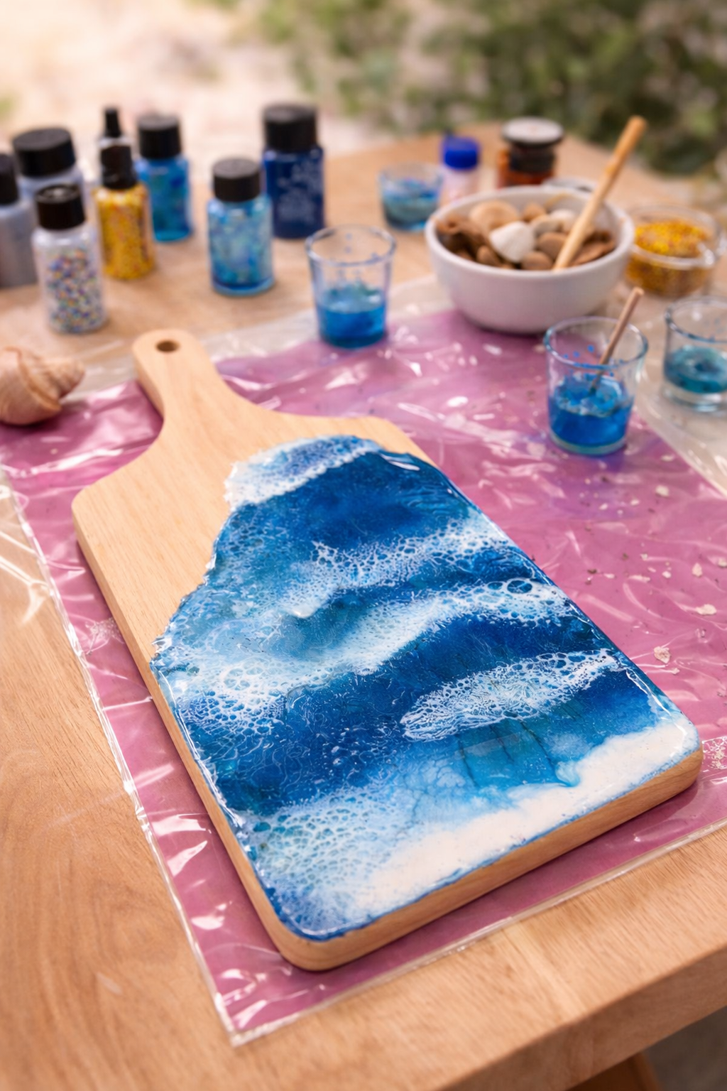 Meeresbrett-Workshop | Epoxid-Workshop