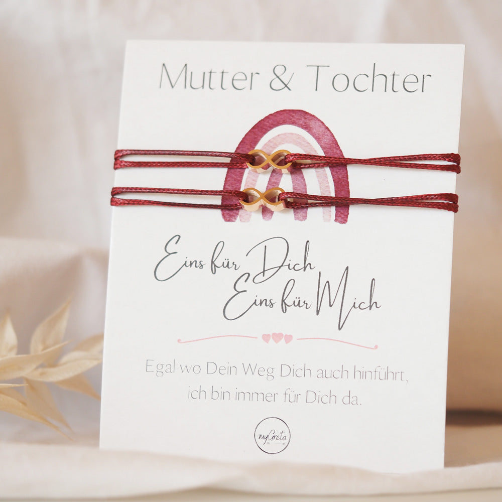 Mutter Set | Armbändchen Set für dich und dein Kind | 2er Set| mygreta