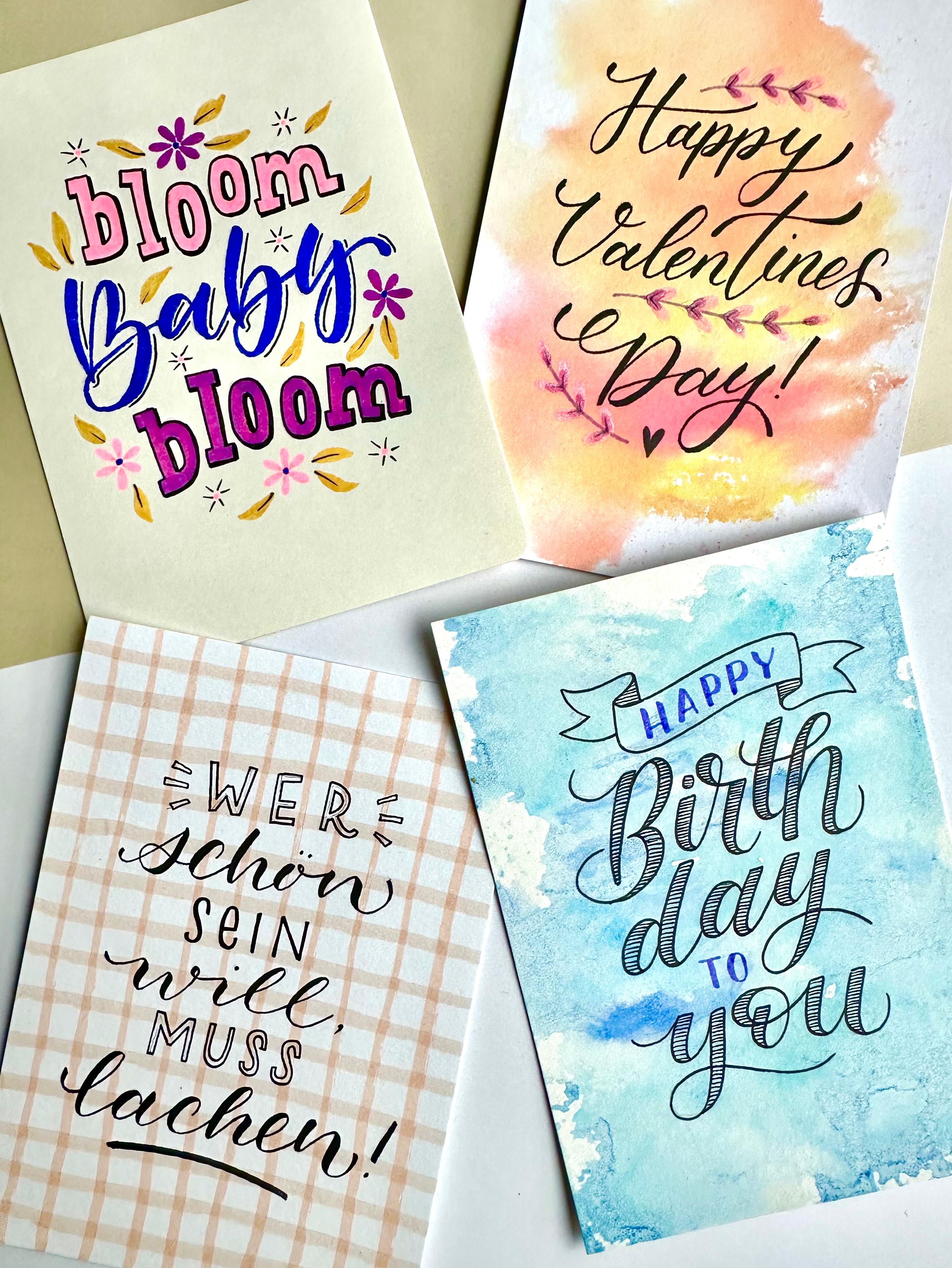 HANDLETTERING WORKSHOP mit Julia