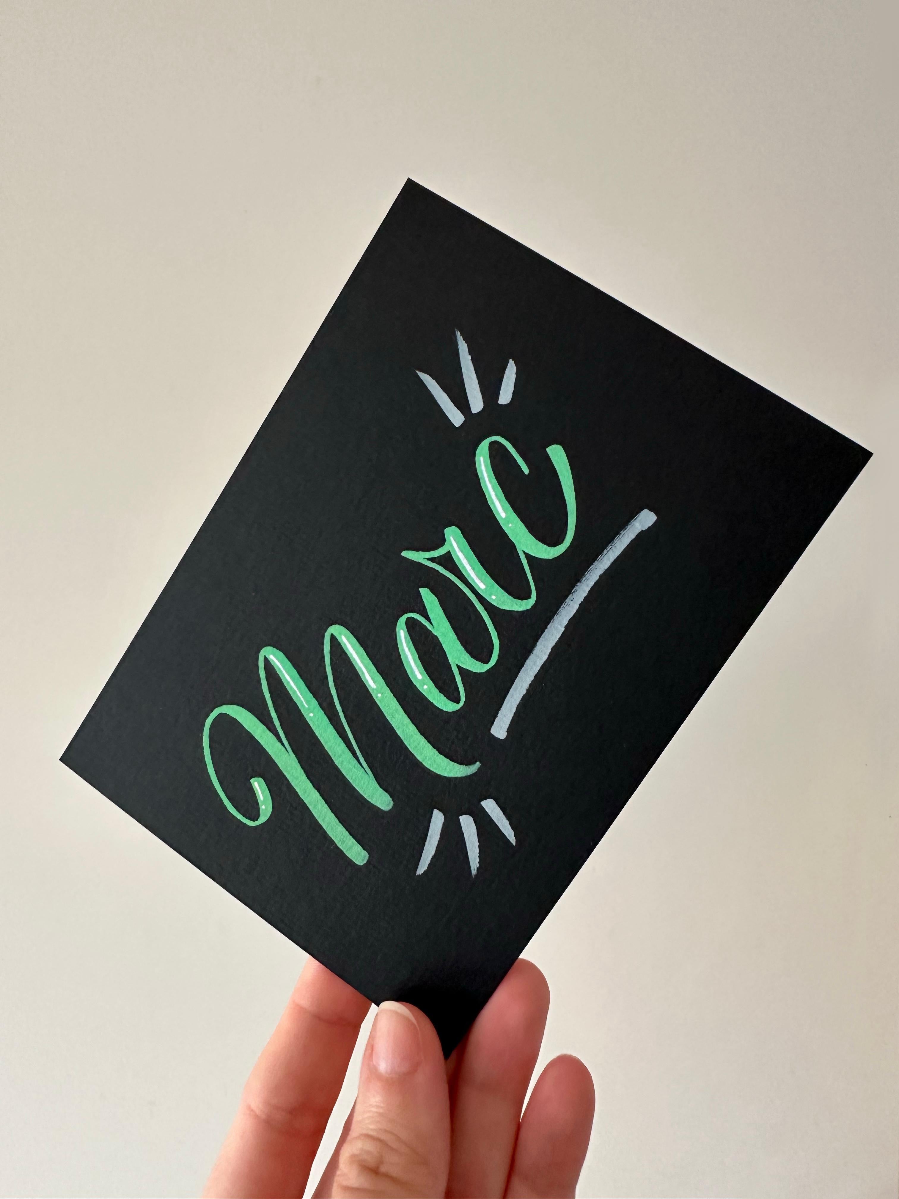 HANDLETTERING WORKSHOP mit Julia