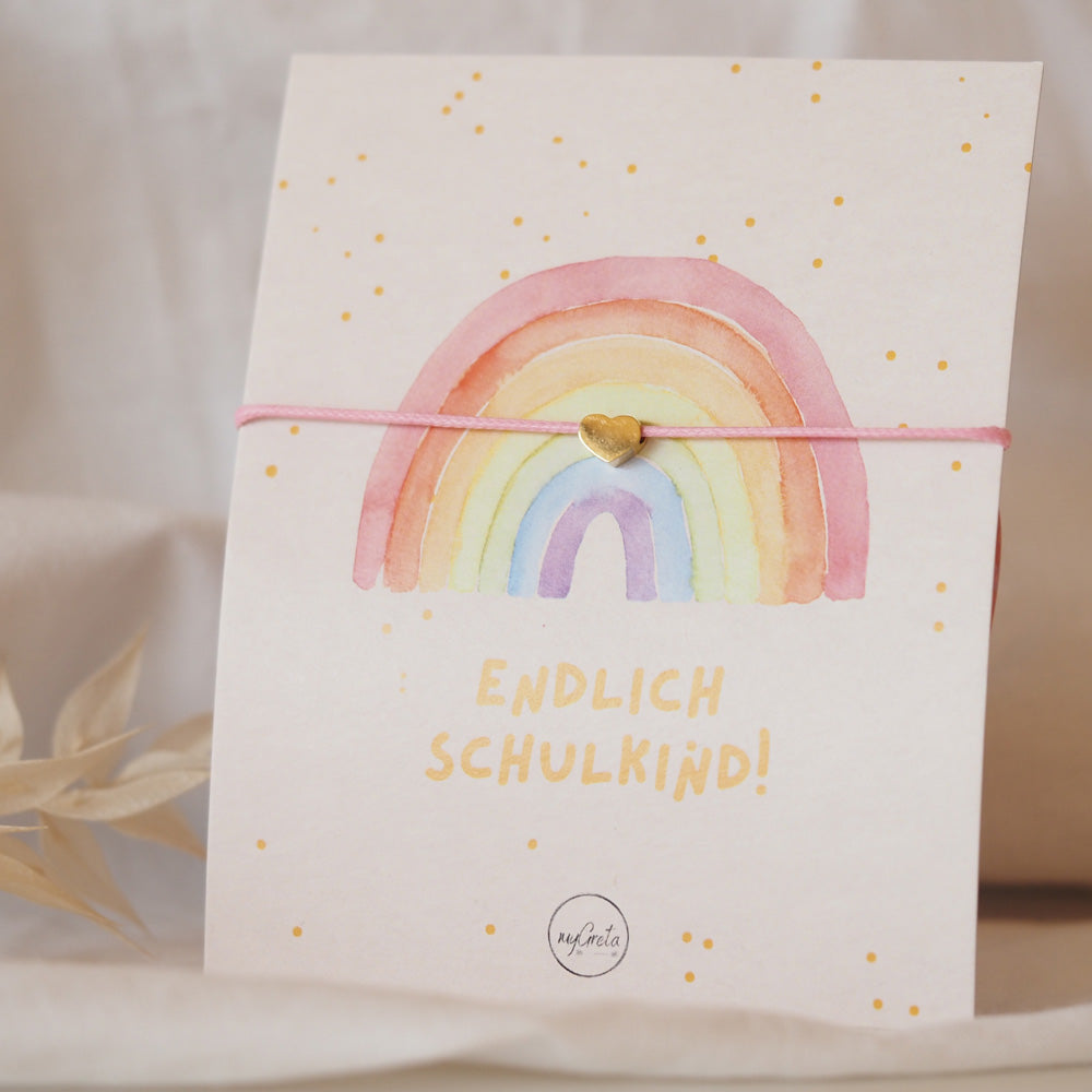 Schulkind | Armbändchen Set | inkl. Geschenkverpackung | mygreta