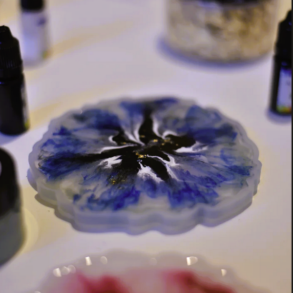 Epoxidharz-Workshop | Tabletts/ Untersetzer-Workshop | eigene Formen