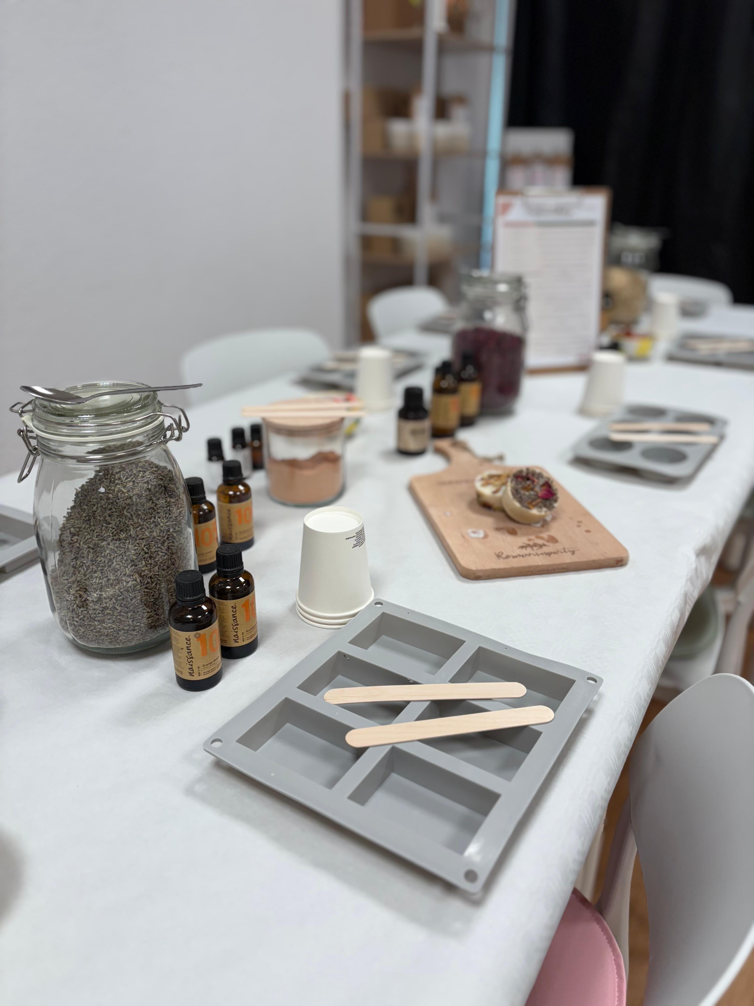 Seifenworkshop & inkl. Lehre über Wirksamkeit ätherischer Öle