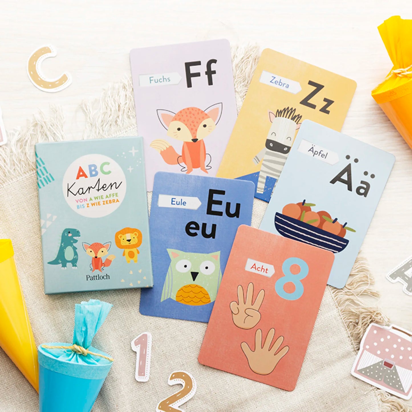 ABC Kartenspiel | Einschulung | Zum Schulstart | Schultütenfüllung