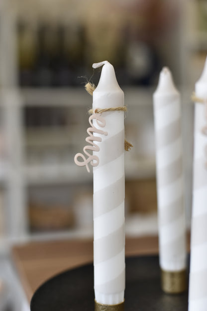 Adventskranz-Zahlen | 4 Farben | hübscht jede Kerze auf | Rosmarinparty