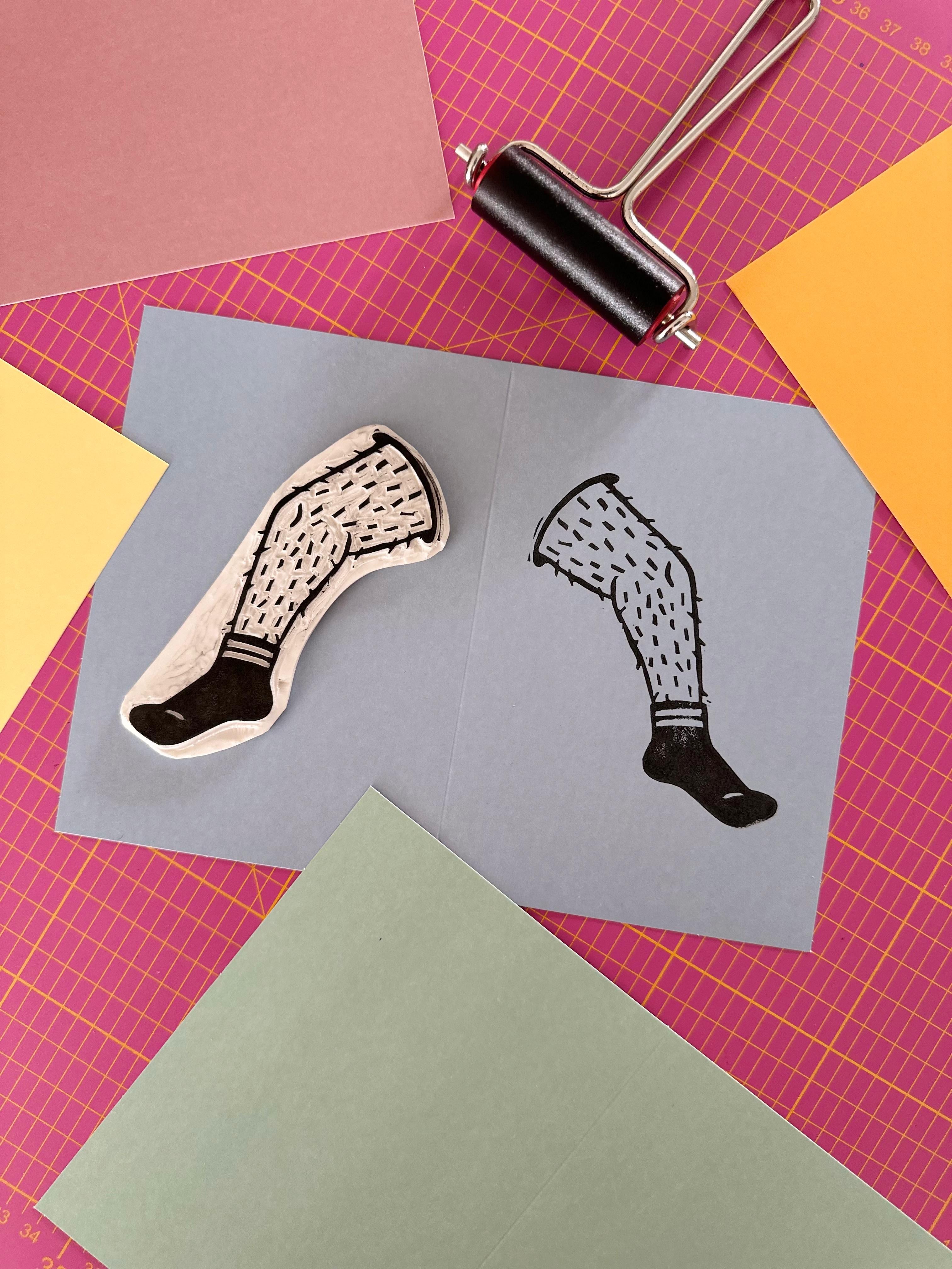 BLOCKPRINT WORKSHOP mit Julia