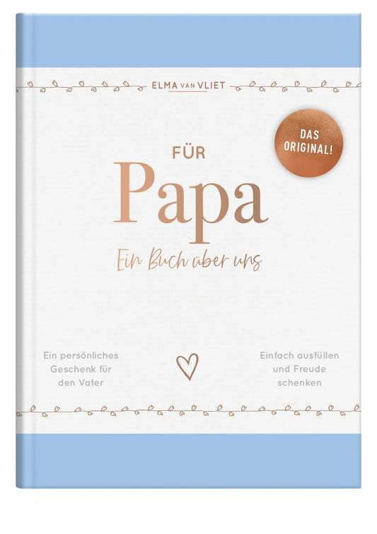 Für Papa | Ausfüllbuch | Erinnerungen schaffen