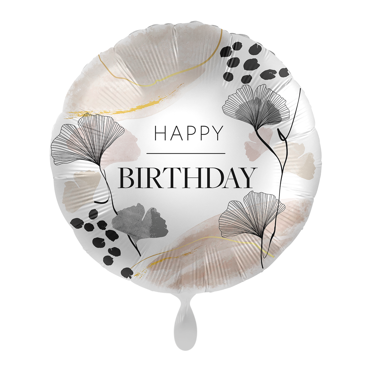 Happy Birthday classy | Folienballon | nur zur Abholung | inkl. Helium