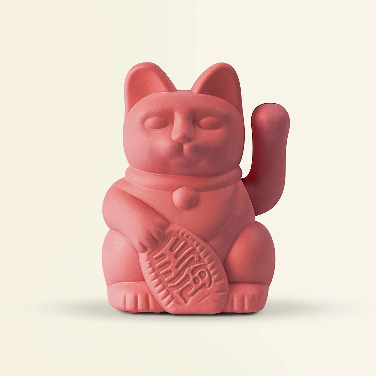 Winkekatze Solar | LOVE | berry red | Donkey
