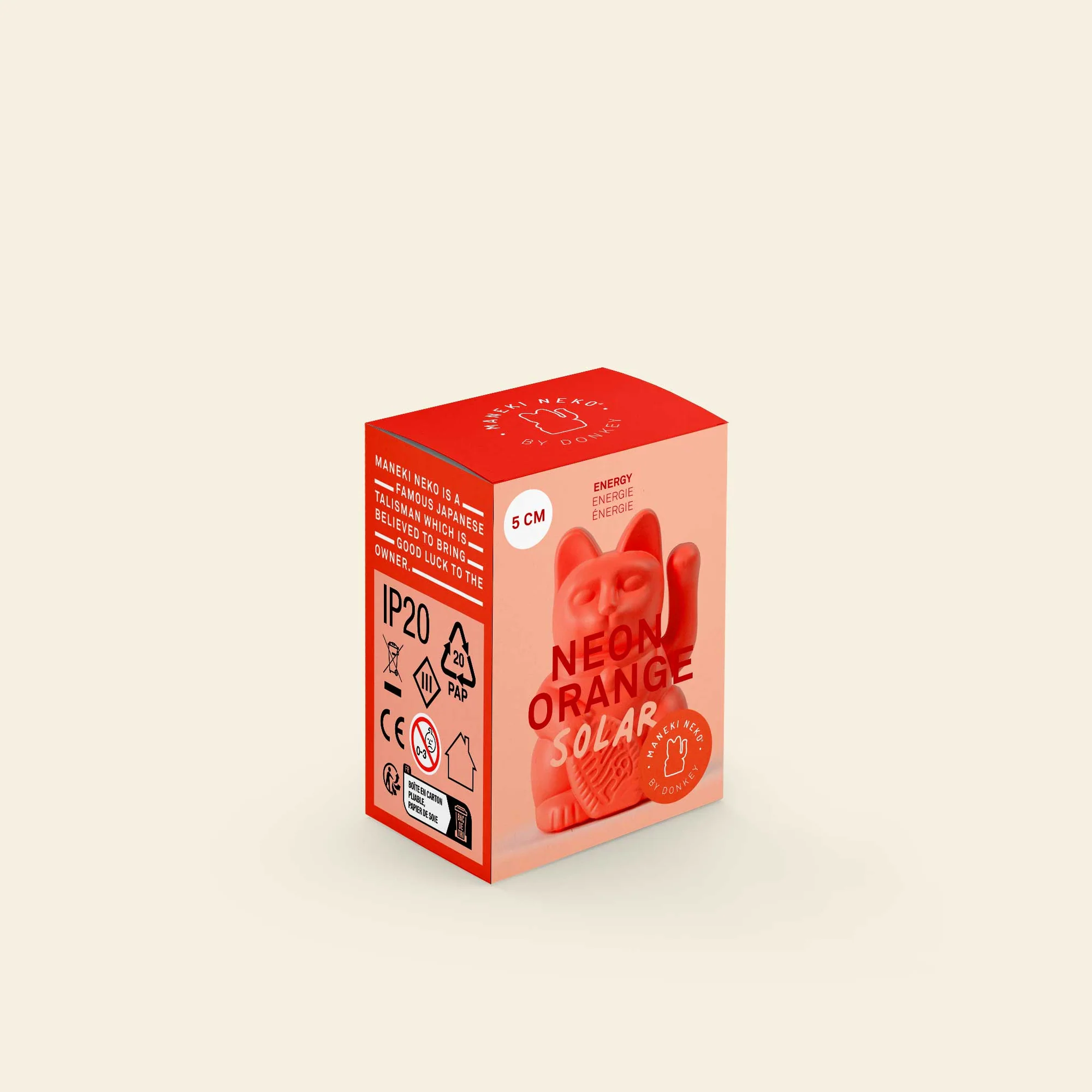 Winkekatze | Energy | Neonorange