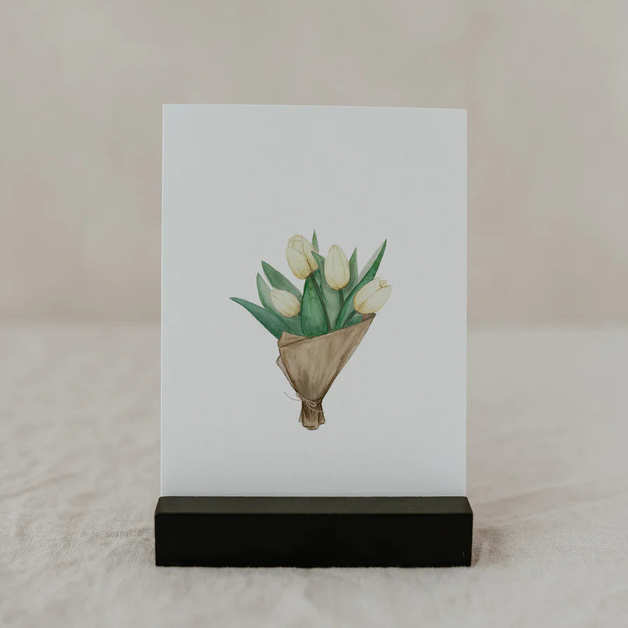 Tulips| Ostern & Frühling  Eulenschnitt | Postkarte