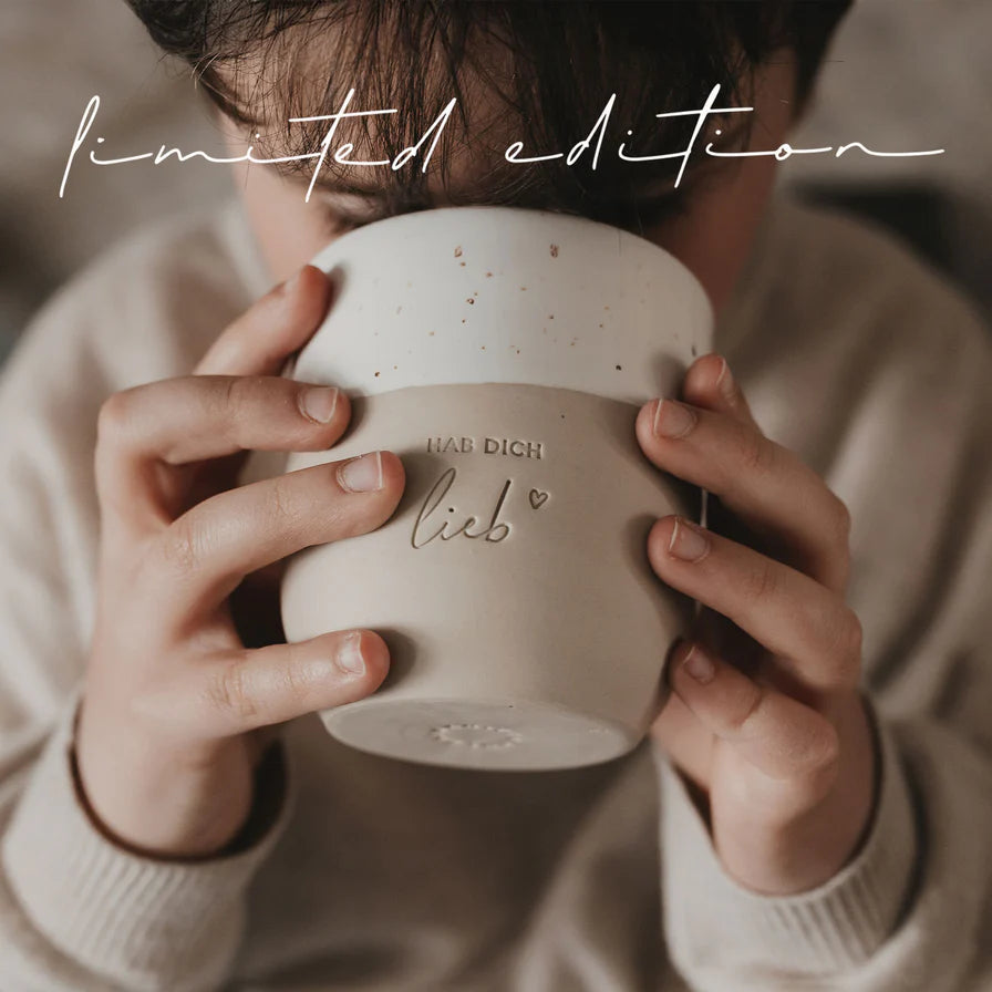 Limitierter Becher Hab dich lieb | Eulenschnitt Kollektion