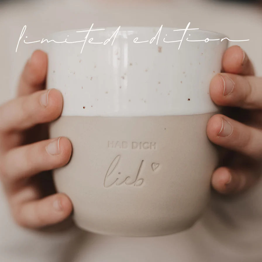 Limitierter Becher Hab dich lieb | Eulenschnitt Kollektion