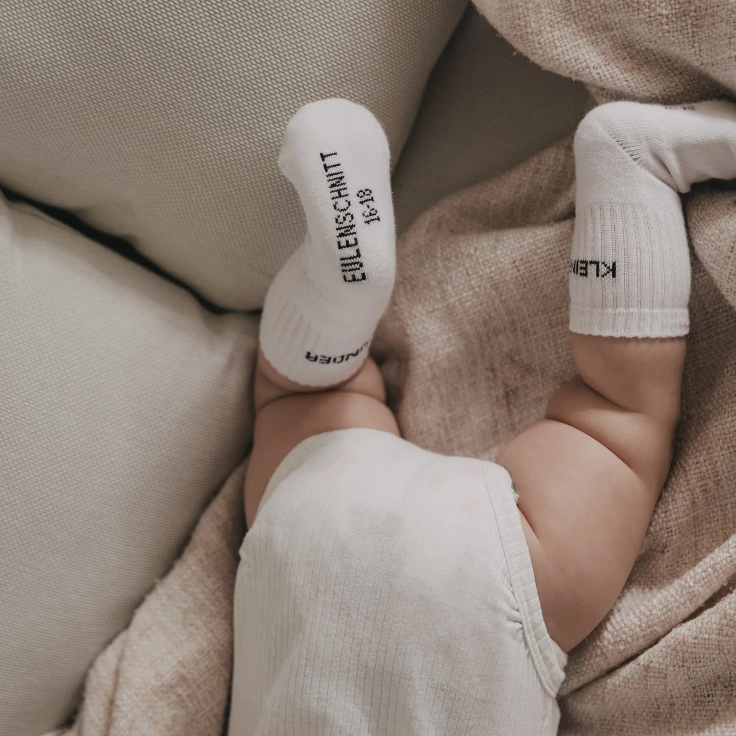 Kleines Wunder-Socken Baby | Eulenschnitt | Schwangerschaft
