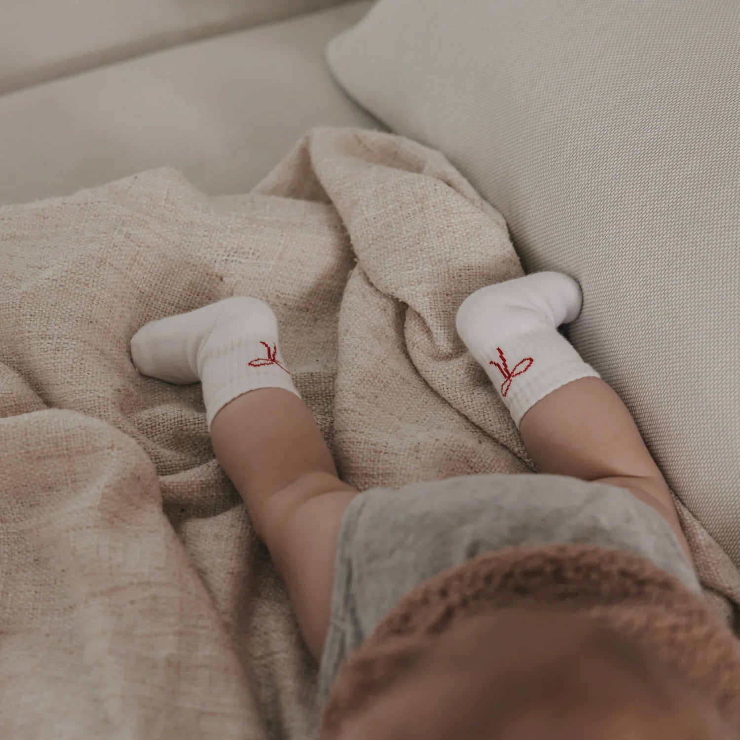 Unser Geschenk-Socken Baby | Eulenschnitt | Schwangerschaft (Kopie)