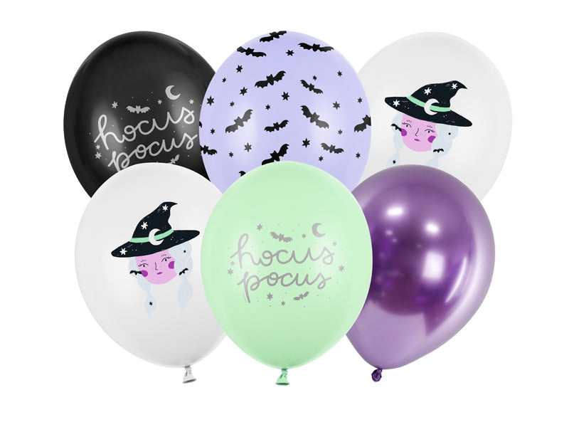 Partyballons | Set zu Halloween | Lila