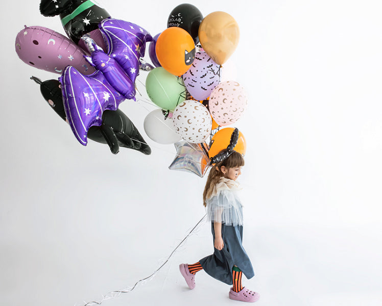 Partyballons | Set zu Halloween | Lila