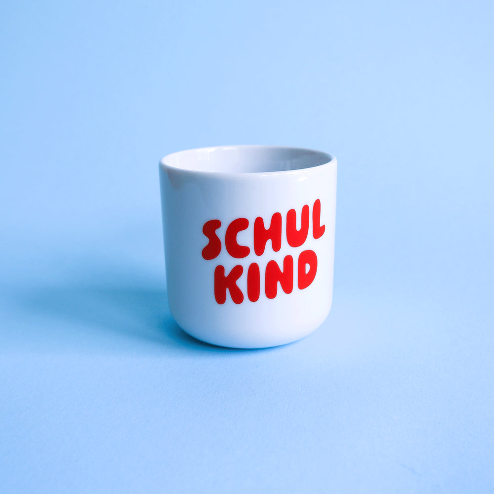 Schulkind Becher | rot | TINYDAY