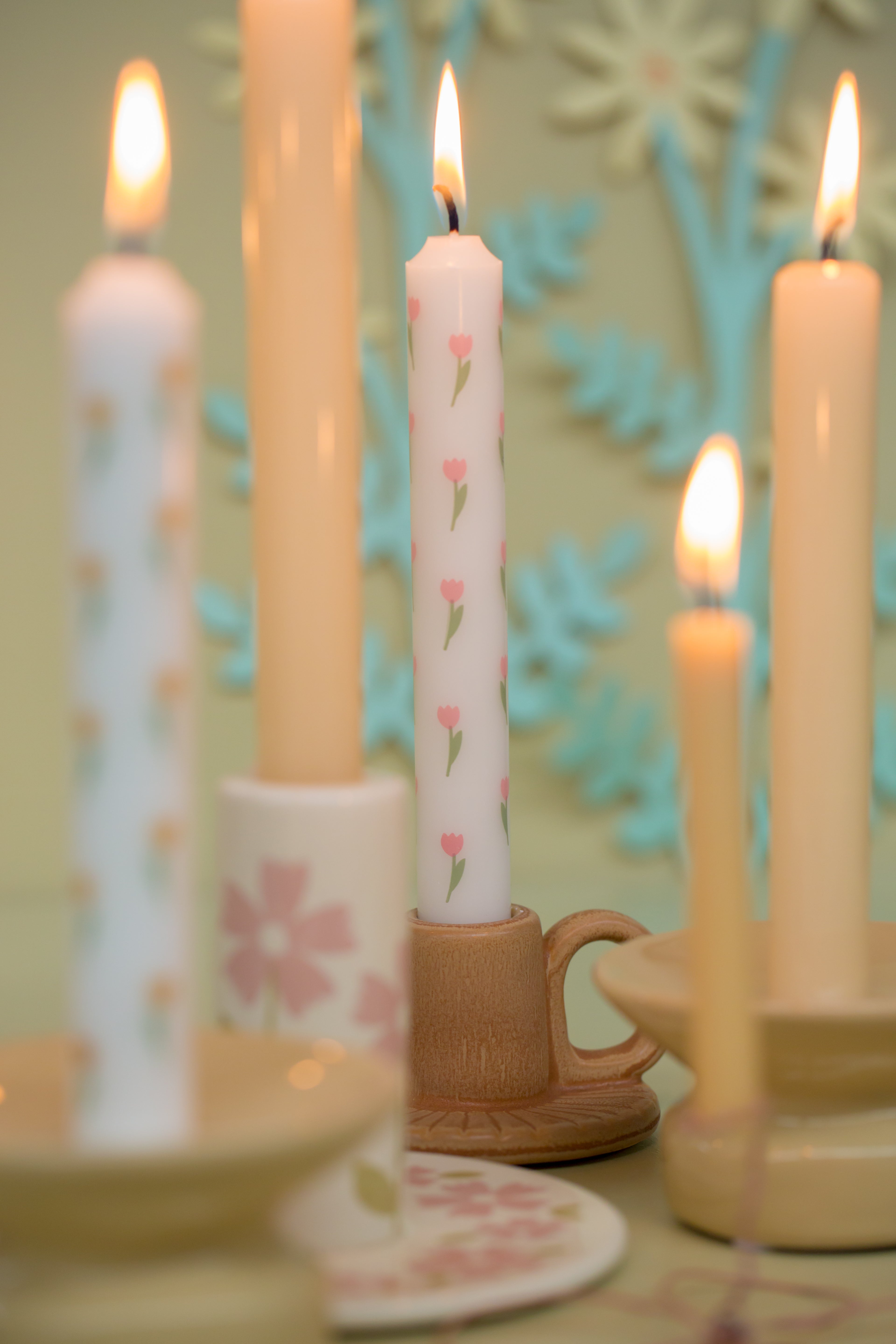 Tulips - Stabkerze | Rustik Lys | Tulpen