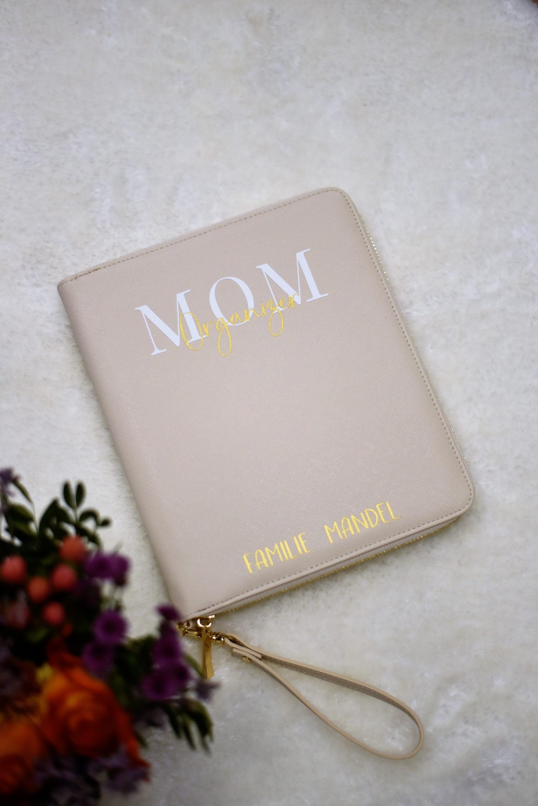 MOM Organizer | Familienplaner aus Kunstleder | Edle Optik