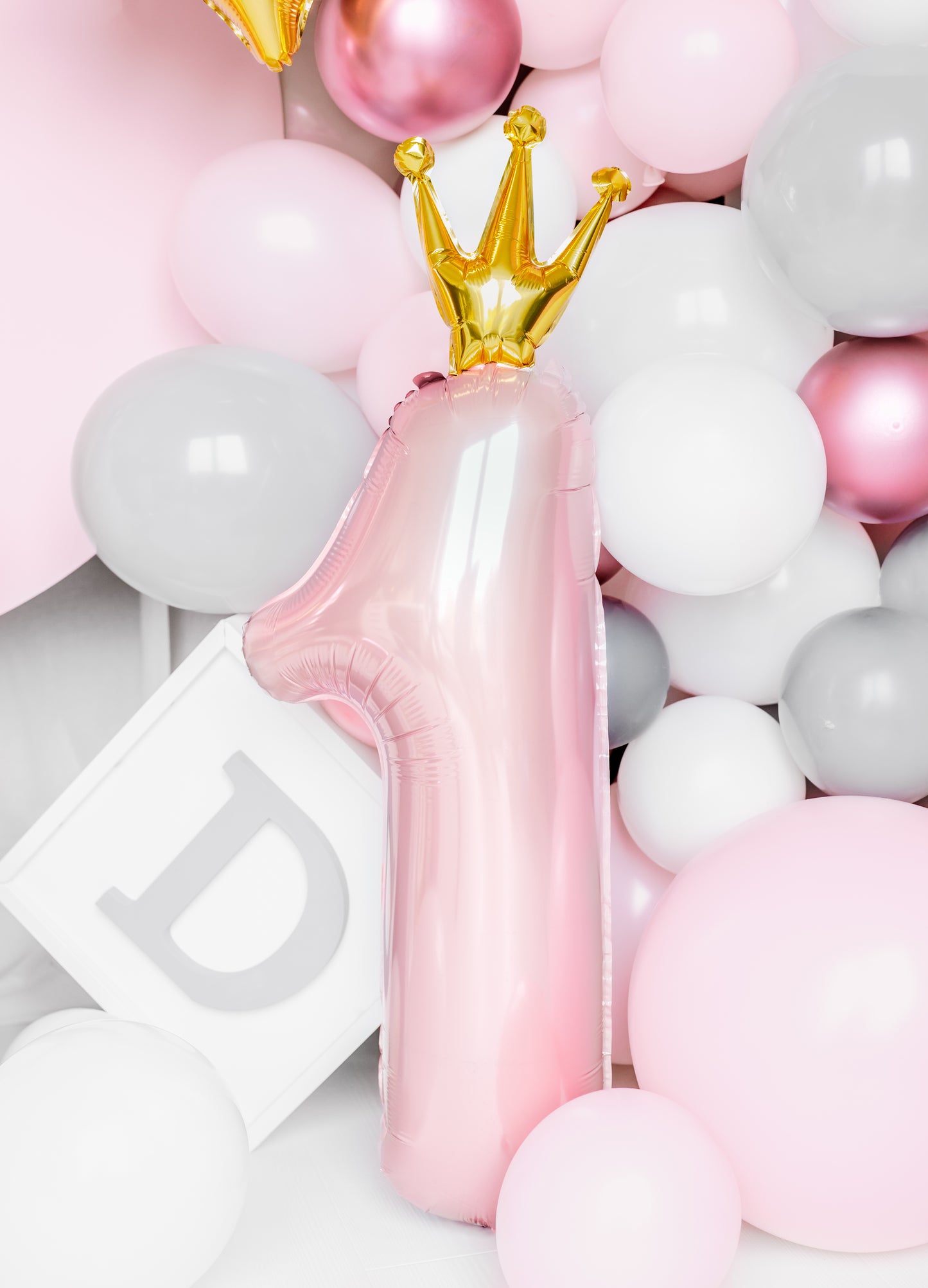 1. Geburtstag | Ballon | rosa