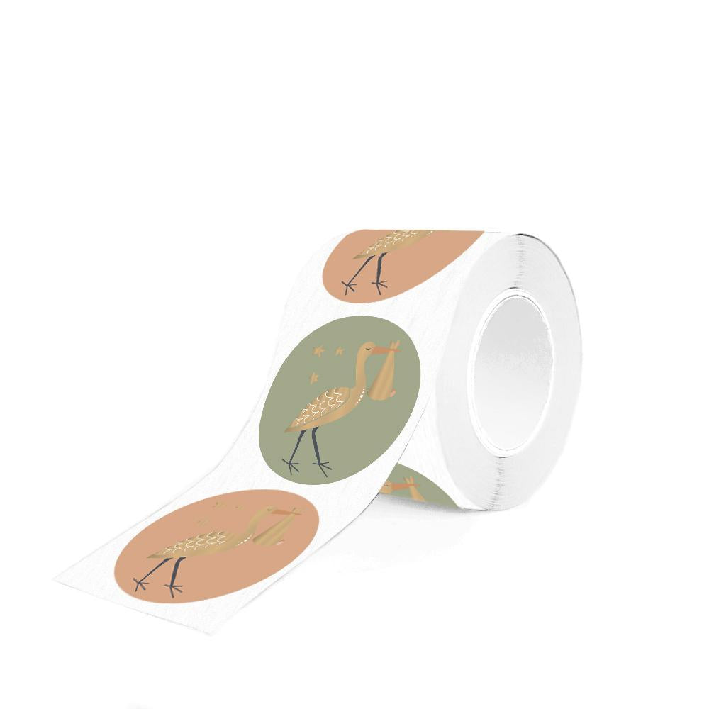 Sticker Storch 4 Stk.