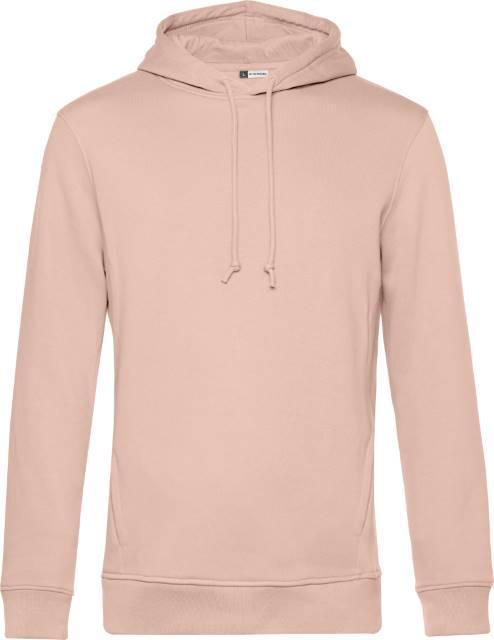 Roséfarbener Hoodie