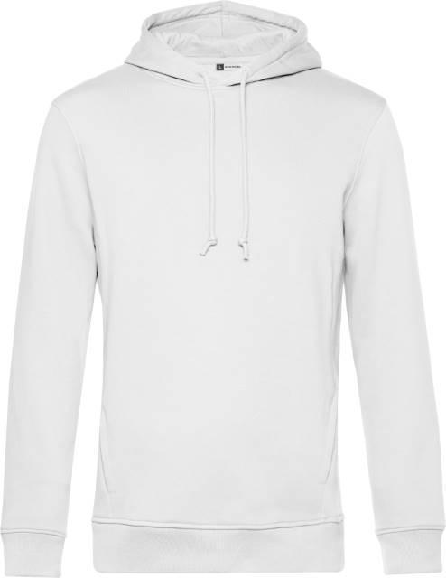 Weißer Hoodie