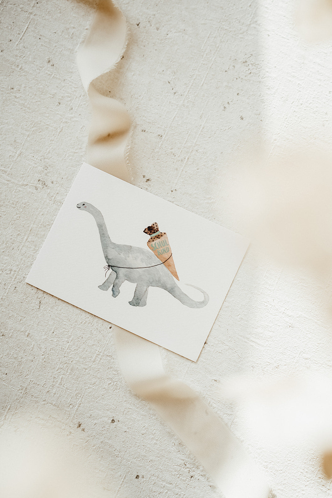 Schulkind Dino | Linda Mundo
