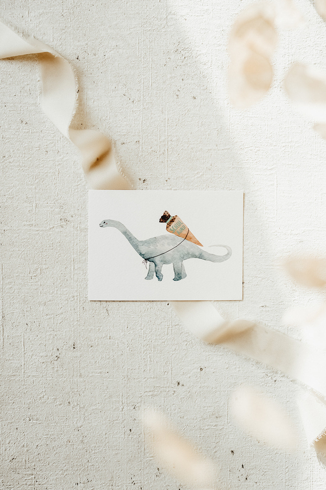 Schulkind Dino | Linda Mundo