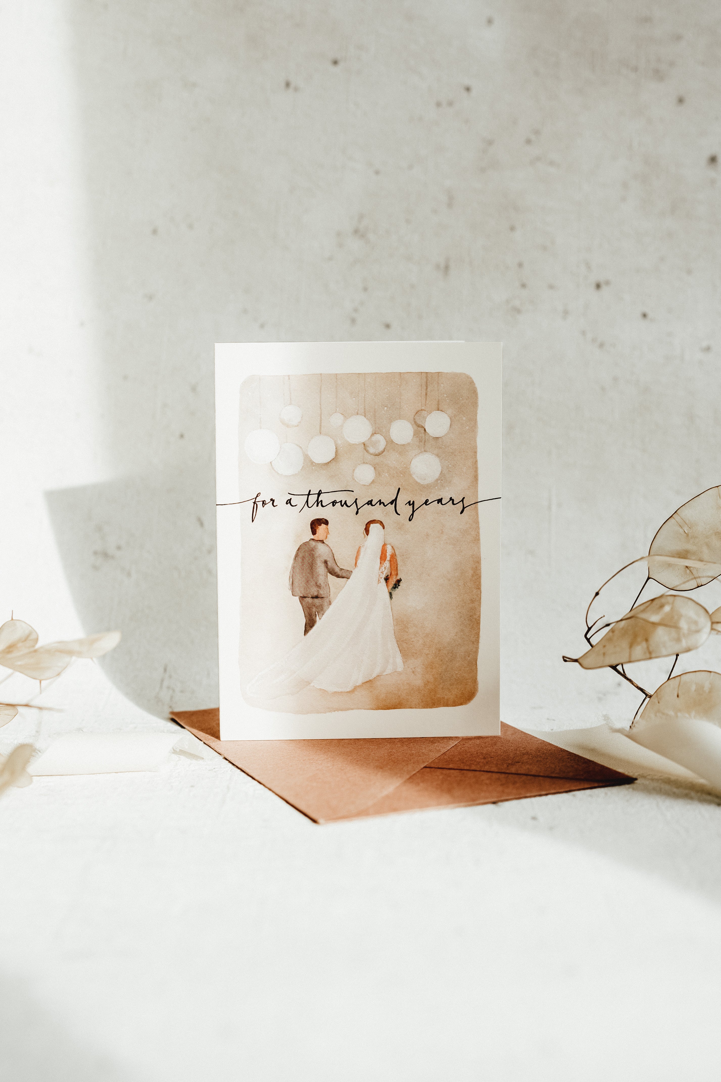 A thousand years | Klappkarte mit Umschlag | Bestseller | Linda Mundo
