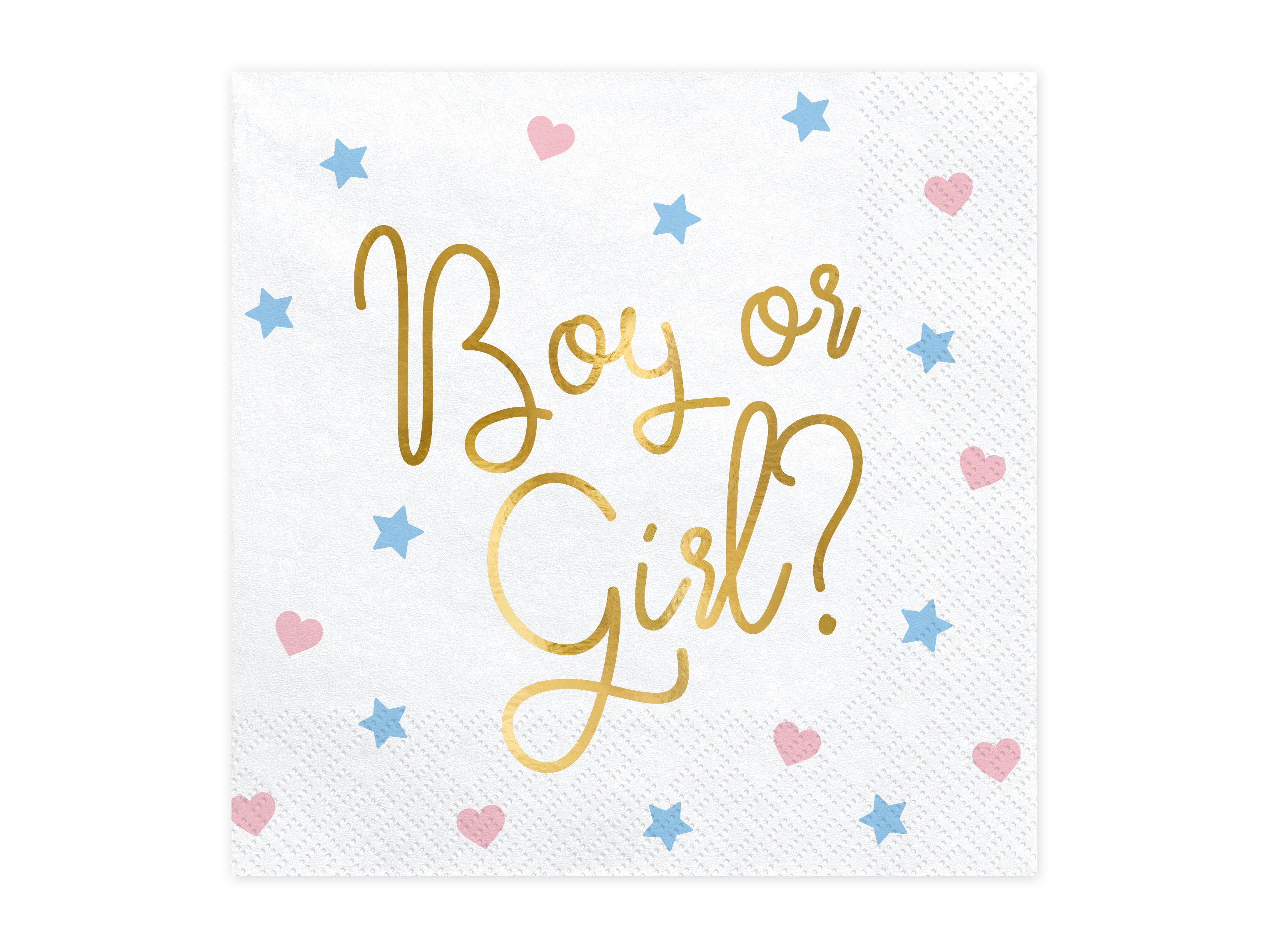 Servietten | Boy or Girl | Genderparty