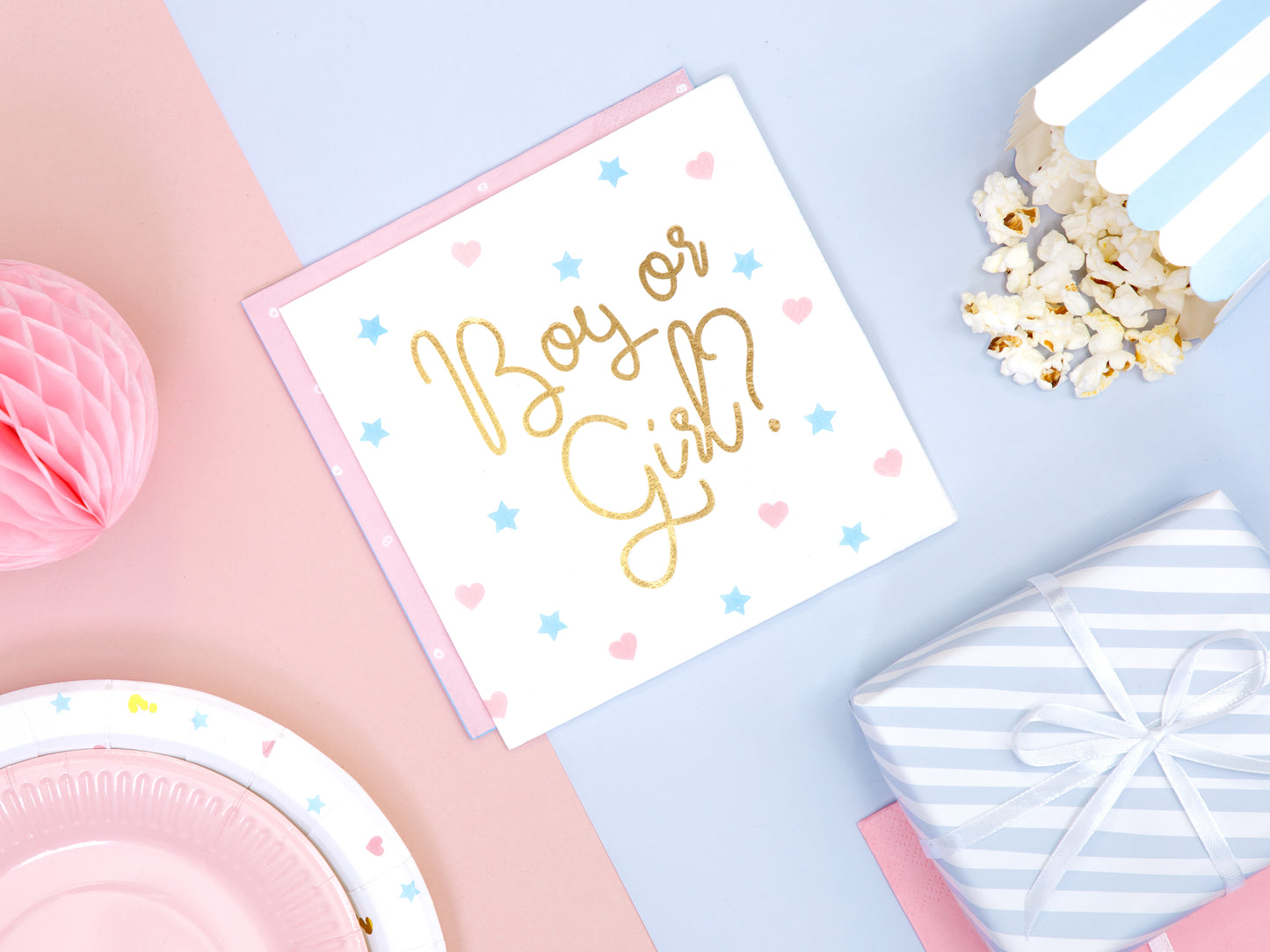 Servietten | Boy or Girl | Genderparty