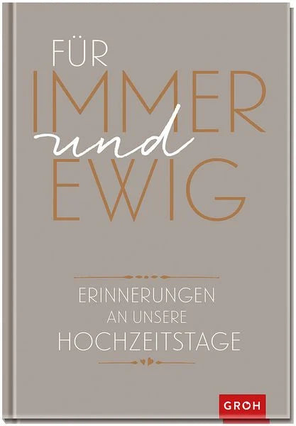 Für Immer und Ewig | Geschenk zur Verlobung | Kleinigkeit zur Hochzeit