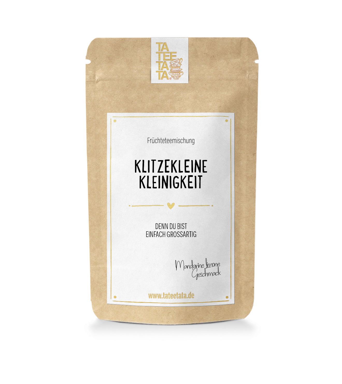 Klitzekleine Kleinigkeit | Früchtetee-Mischung | Mandarine Limone