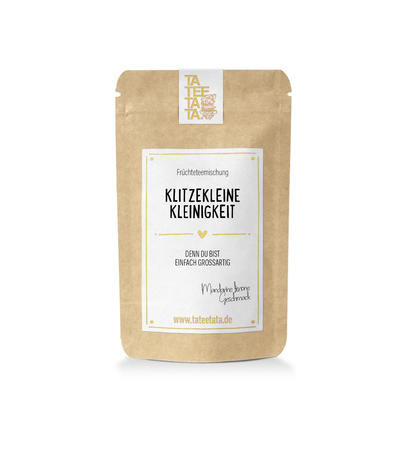 Klitzekleine Kleinigkeit | Früchtetee-Mischung | Mandarine Limone