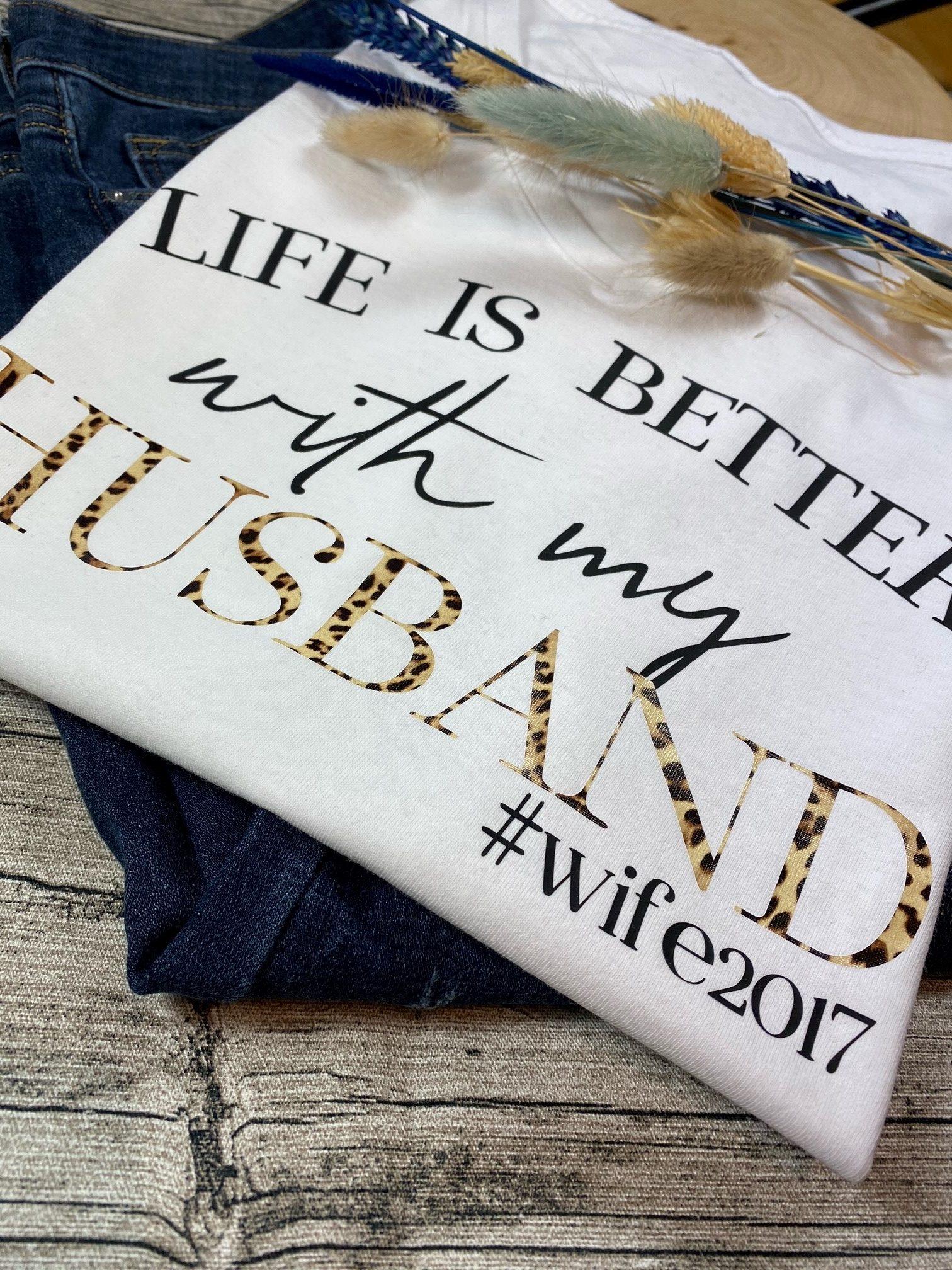 life is better with... shirt mit leo-muster